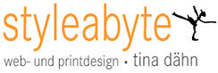 styleabyte - tina dähn web + printdesign