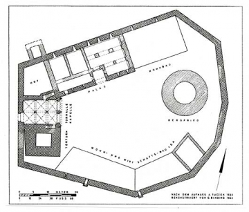 20 Grundriss der Pfalz Gelnhausen (nach G. Binding 1996, S. 270).