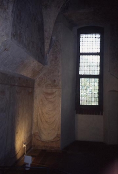 41 Kaminecke in der Hochmeisterwohnung 1998.