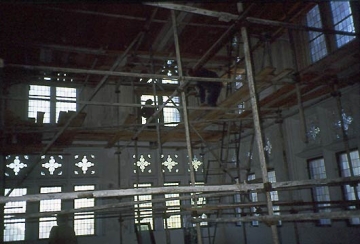 45 Arbeitsgerüst im Sommerremter 1991.