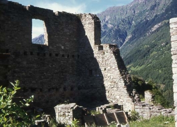 13 Die Palasruine.
